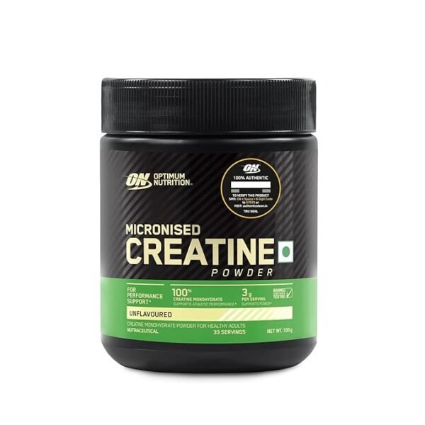 OPTIMUM NUTRITION Micronized Creatine Powder | Unflavoured|100 g